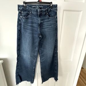 Low rise baggy wide leg AE